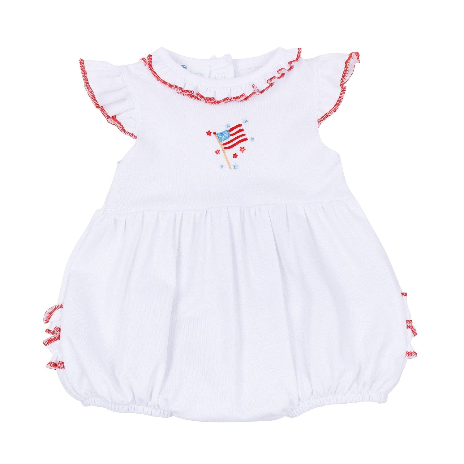 A Sparkly Fourth Ruffle Bubble