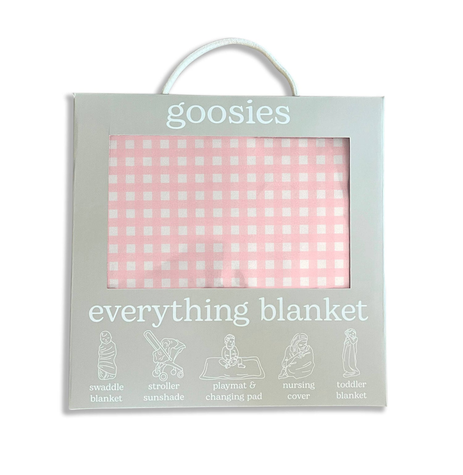 Pink Gingham (Spring/Easter) Everything Blanket