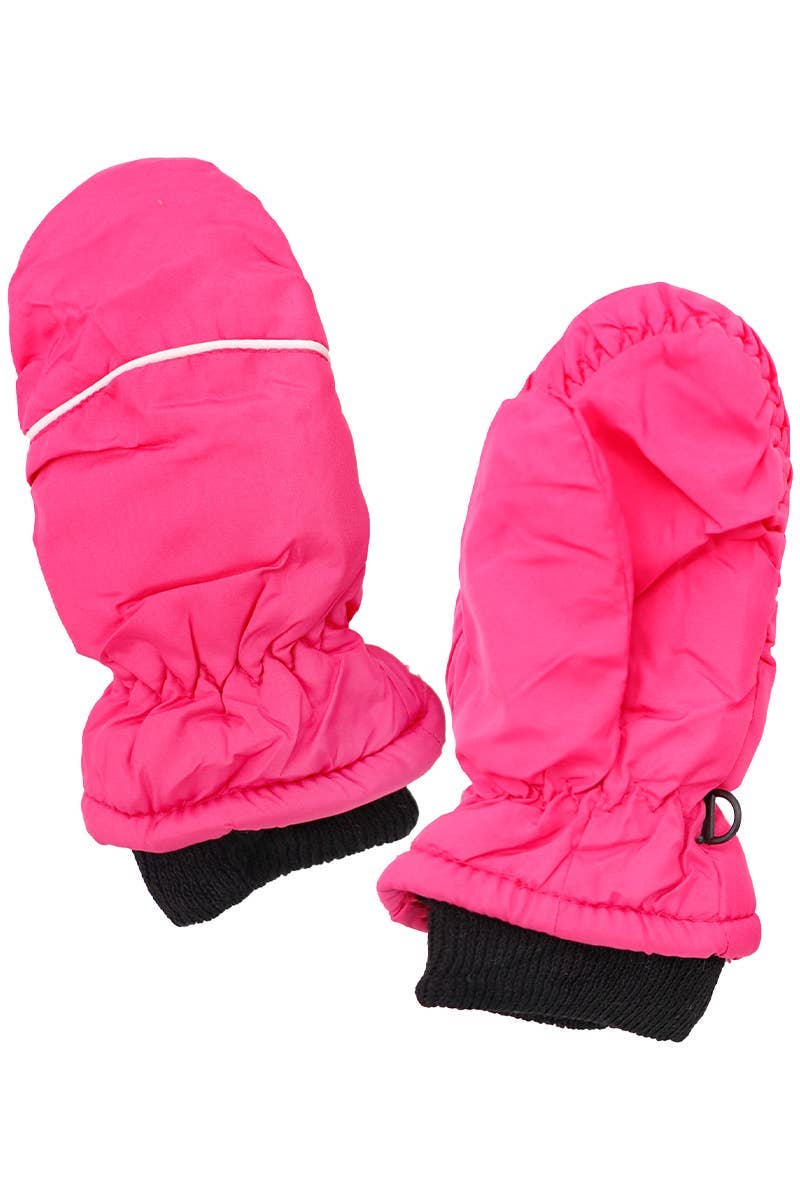 Toddlers Heavy Duty Waterproof Snow Ski Mittens