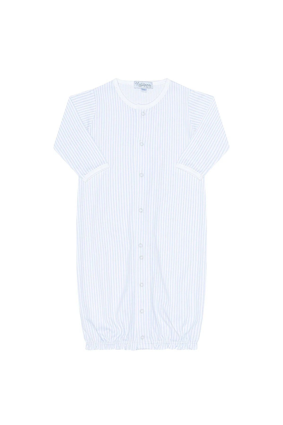 Blue Classic Stripes Converter Gown