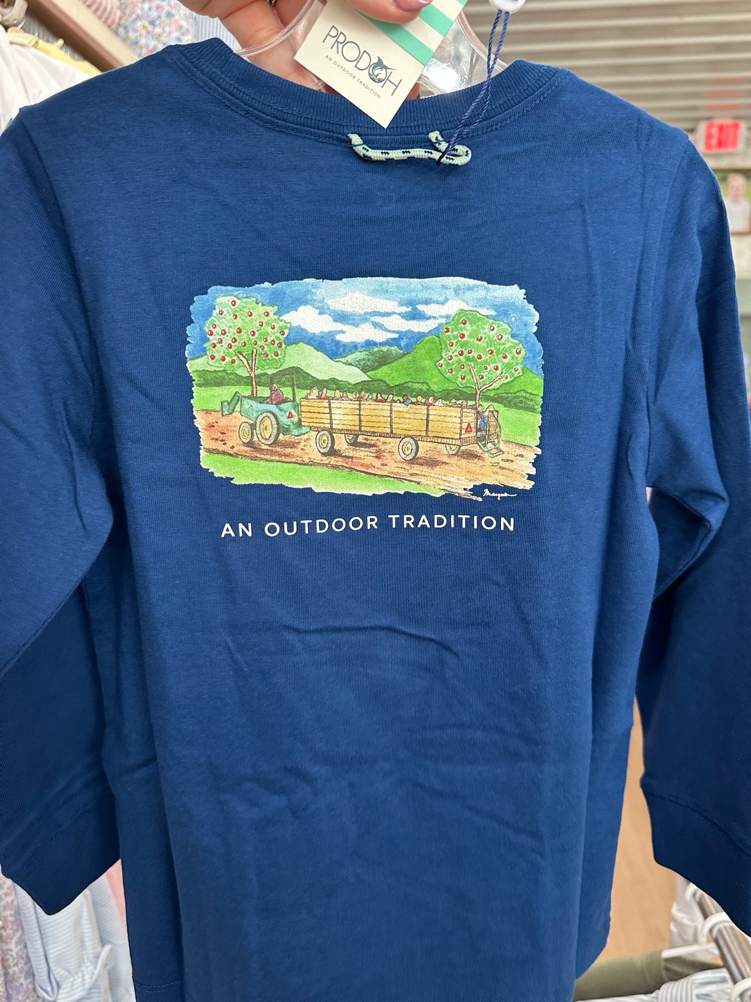 Boys Long Sleeve - Navy Tradition