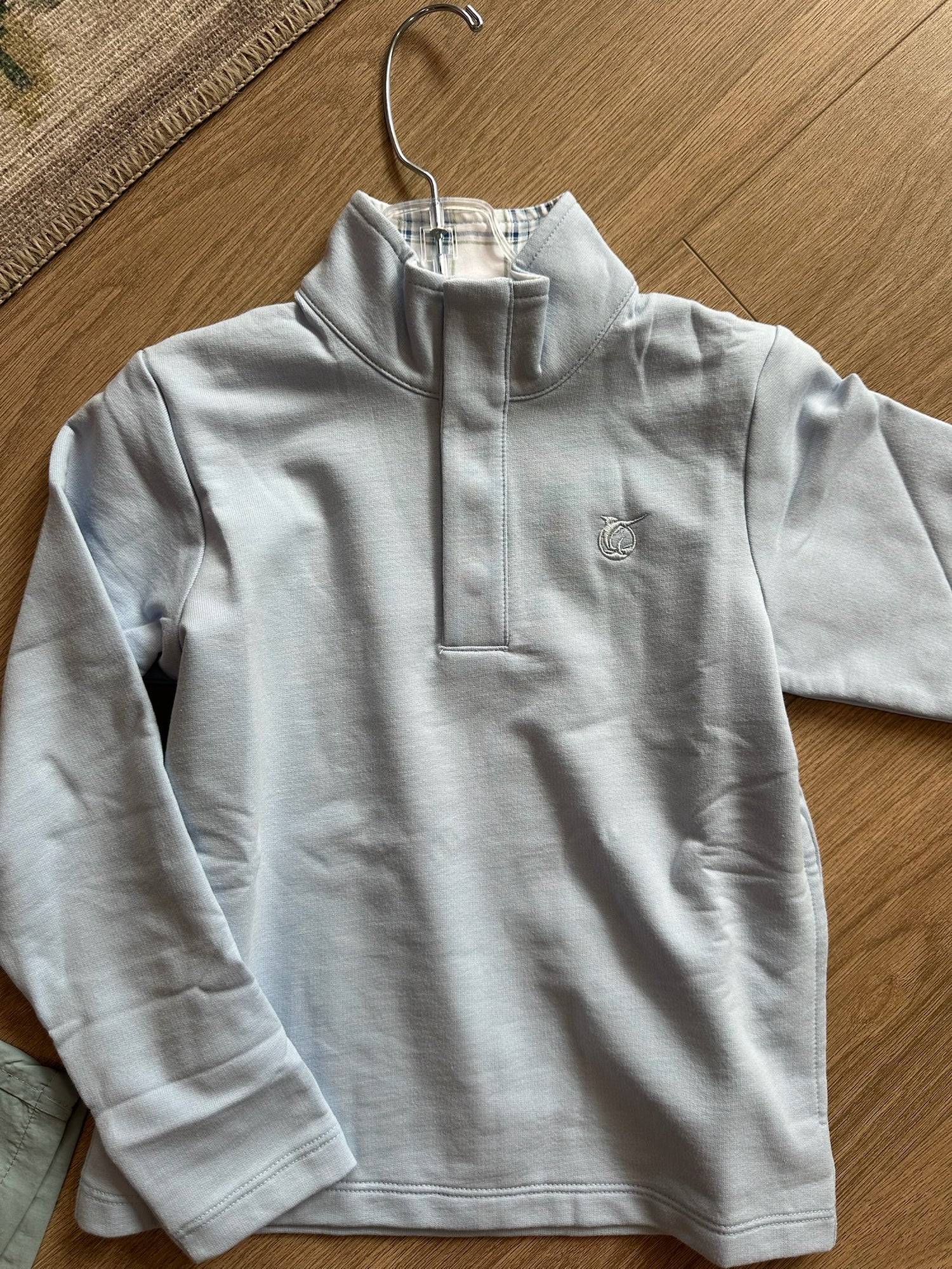 Boys Sporty Snap Pullover