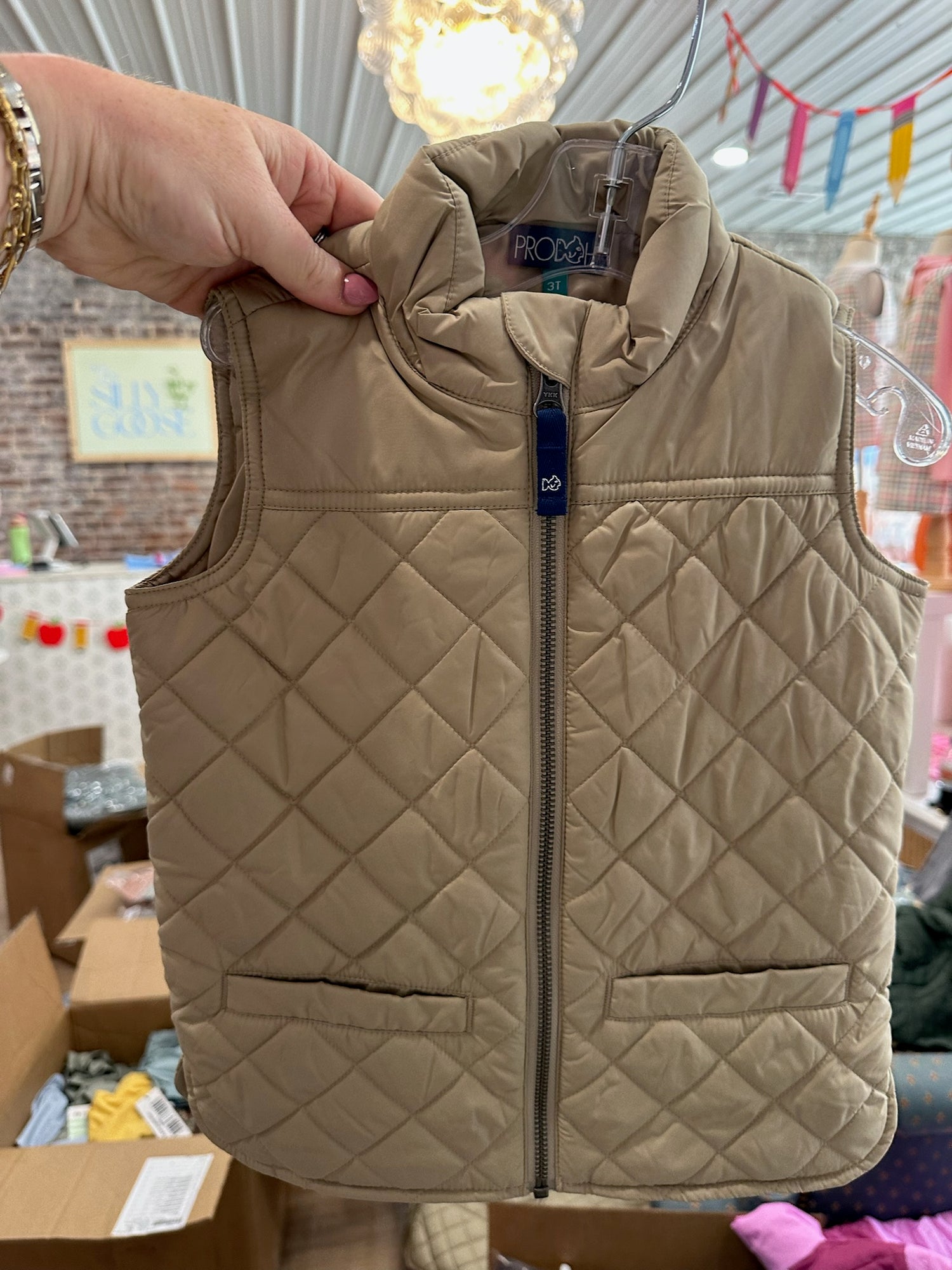 Boys Quilted Vest