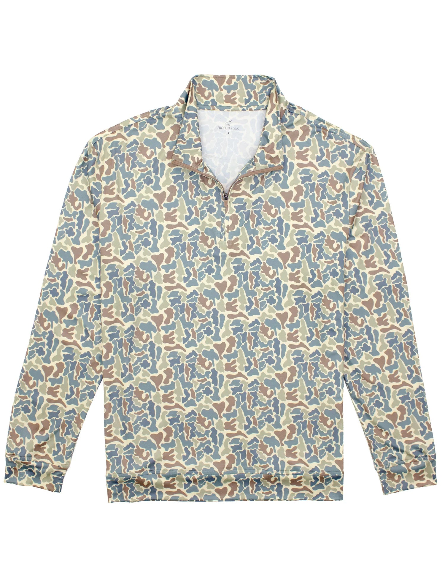 Boys Inlet Pullover Field Camo