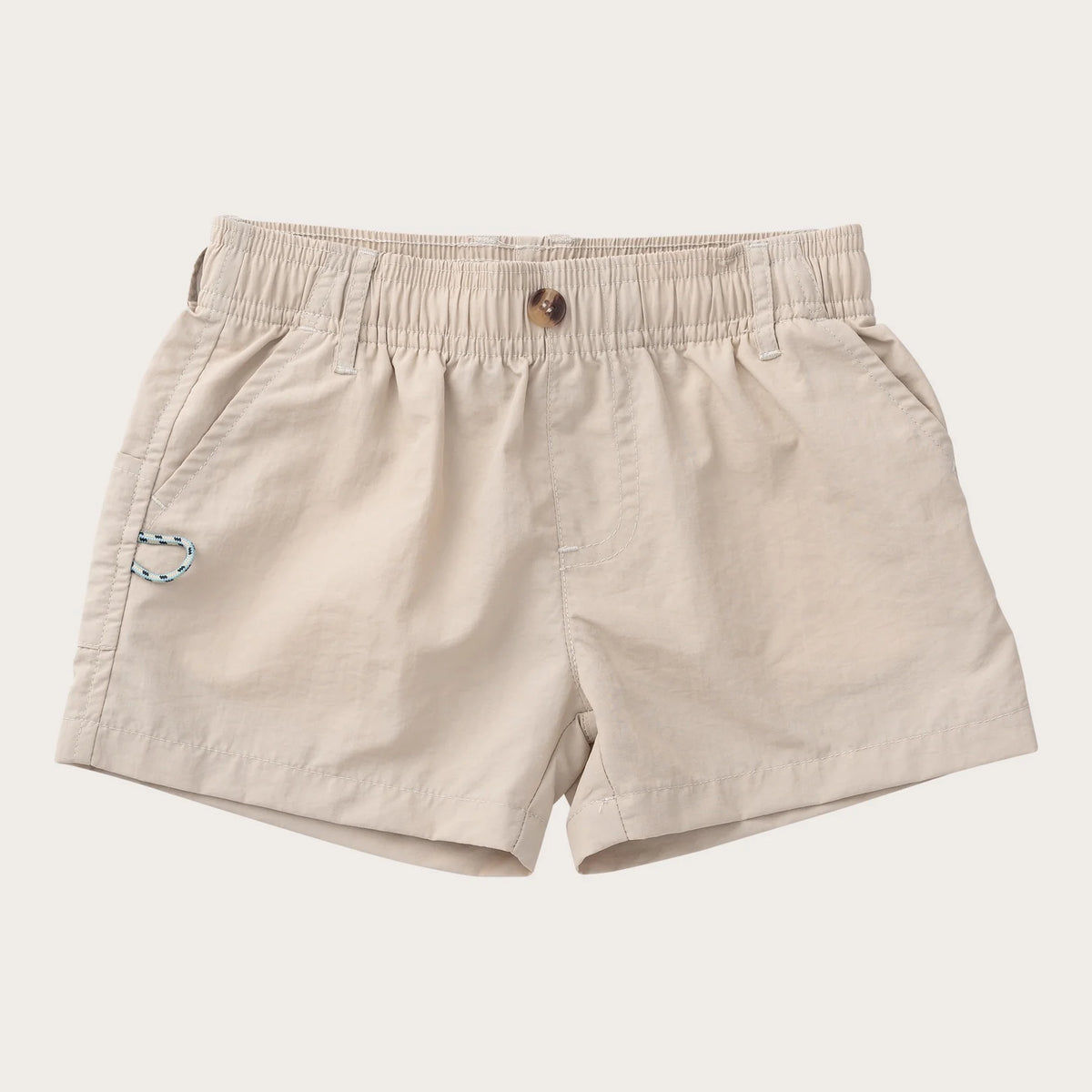 Boys Performance Short - Feather Gray Khaki