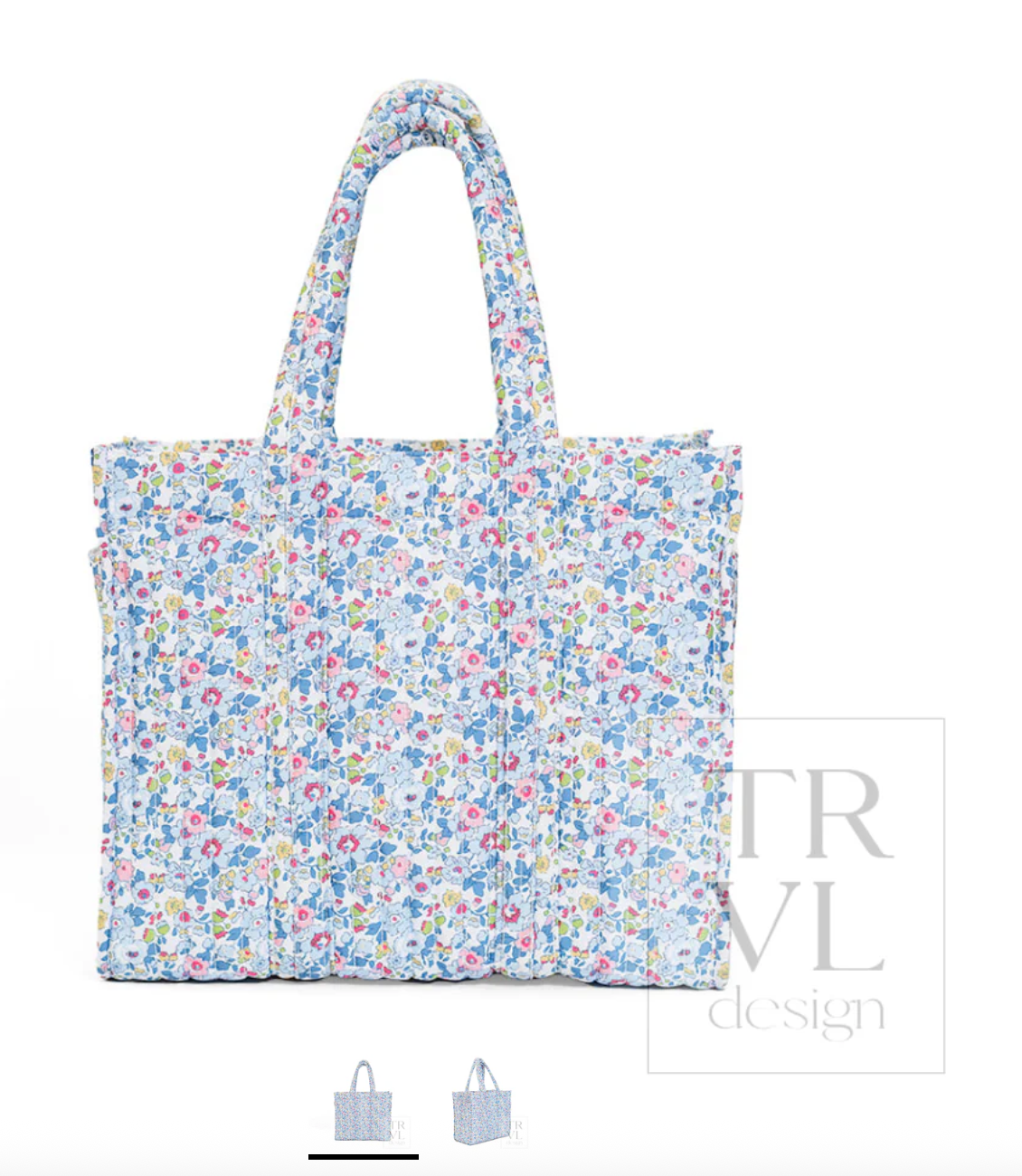 TRVL Design Quilted Go Go Tote - Bridgehampton Floral