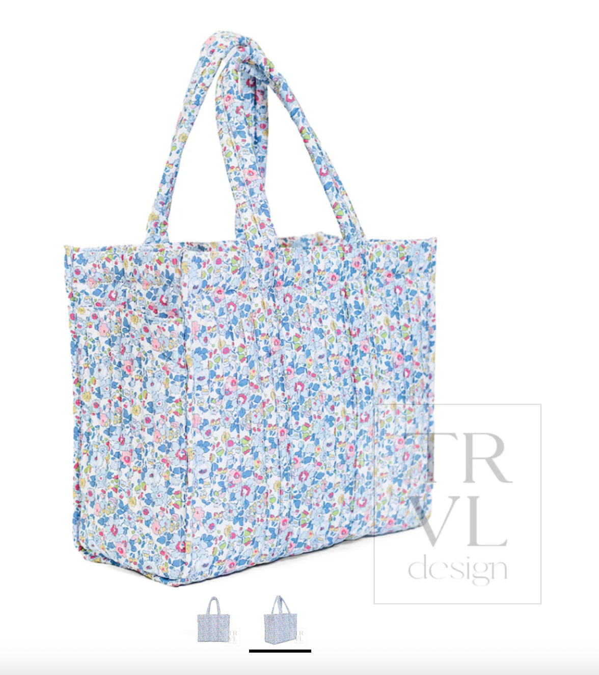 TRVL Design Quilted Go Go Tote - Bridgehampton Floral