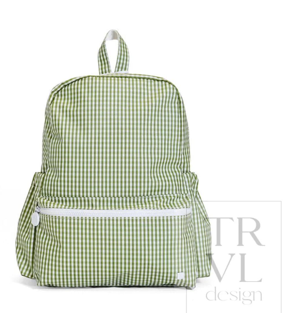 Backpacker - Backpack Gingham Moss