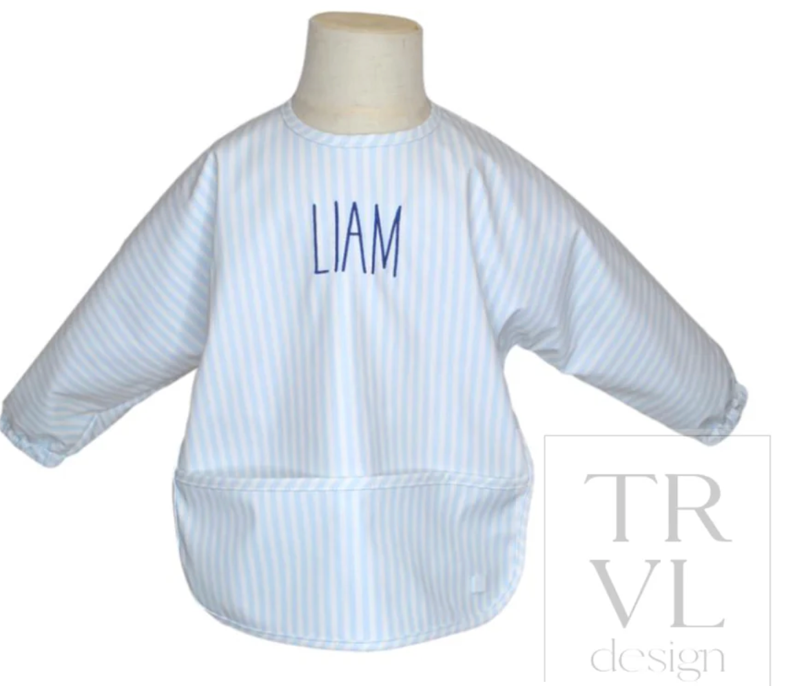 Perfect Smock Small - Pimlico Stripe Blue