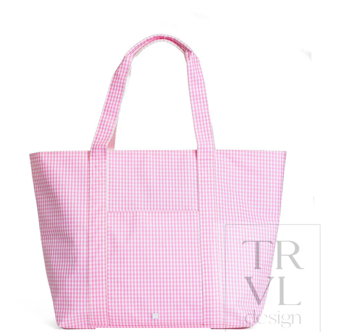 Jumbo X-Large Tote - Gingham Pink
