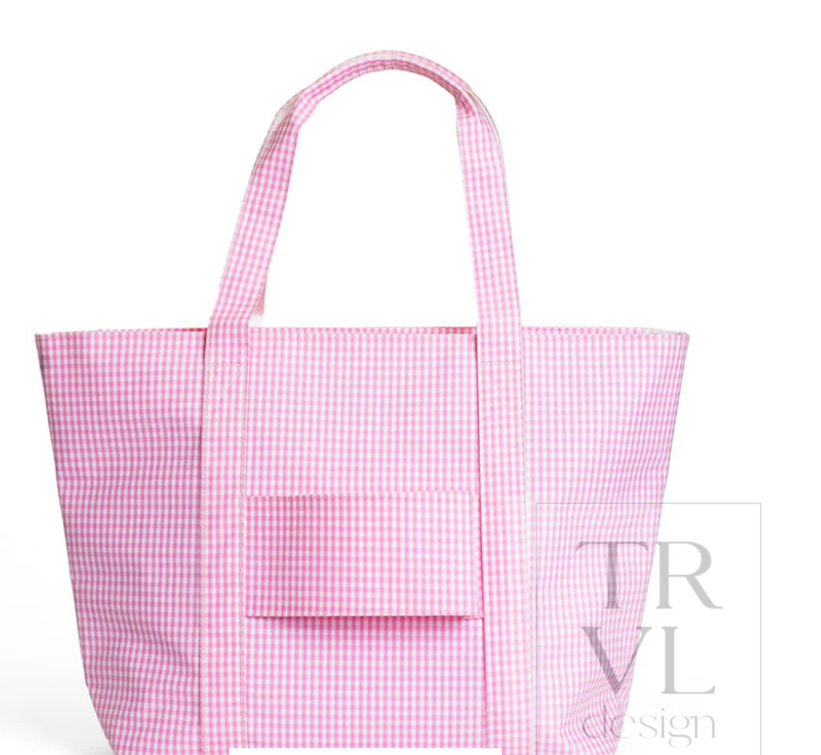 Jumbo X-Large Tote - Gingham Pink