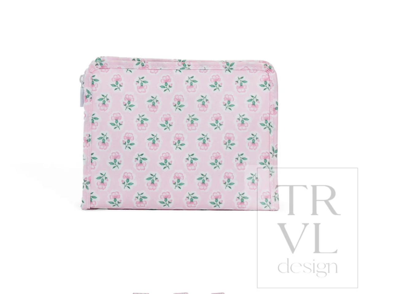 Roadie Medium Zip Pouch - Petite Fleur Pink