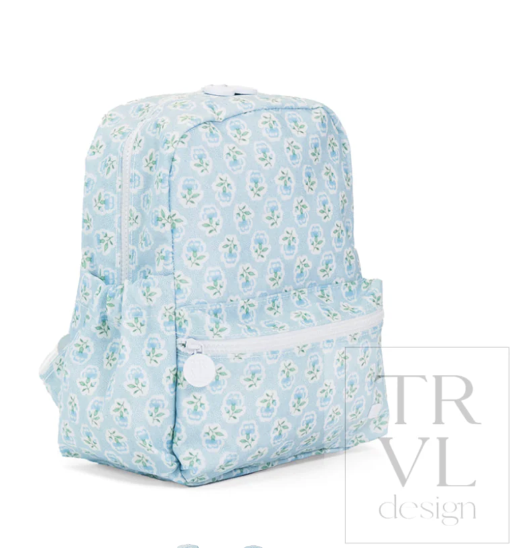 Mini Backer - Petite Fleur Blue