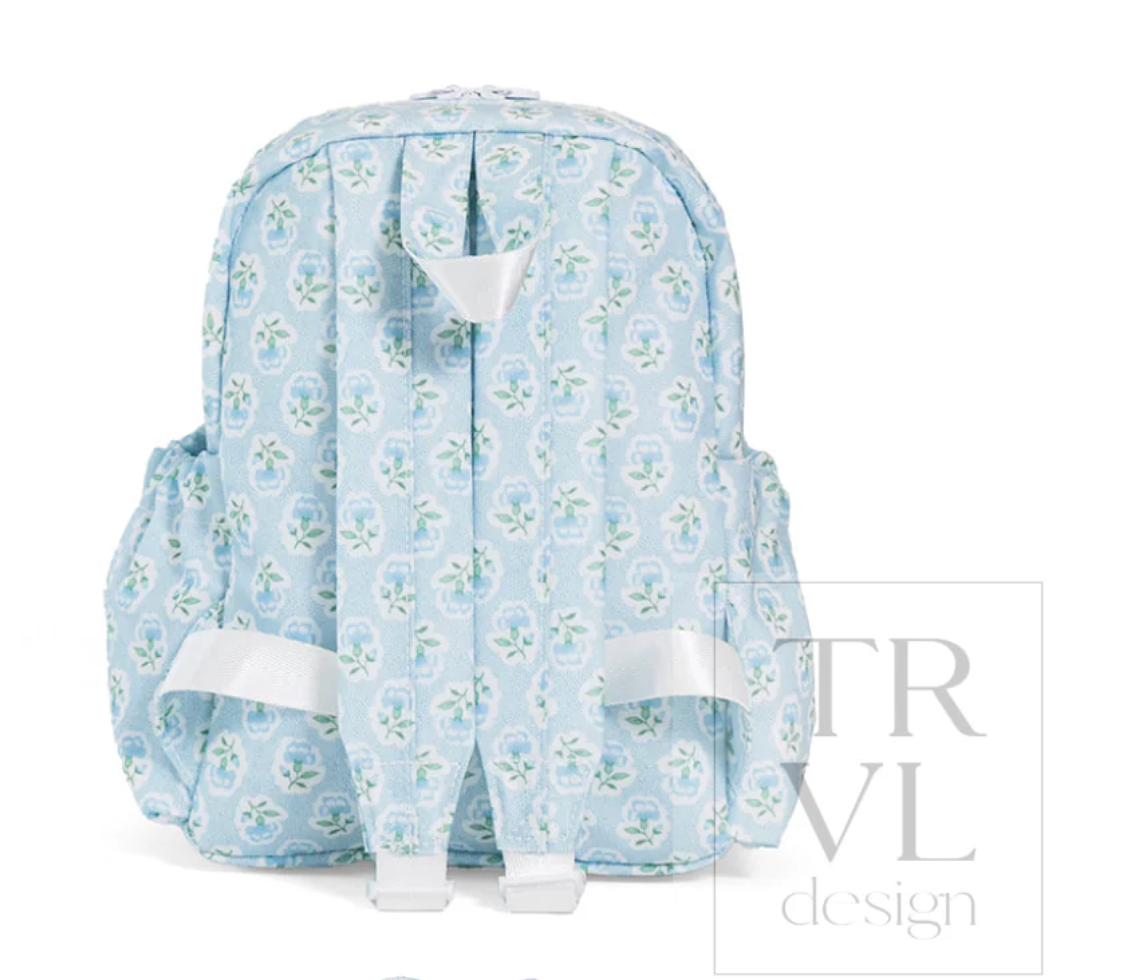 Mini Backer - Petite Fleur Blue