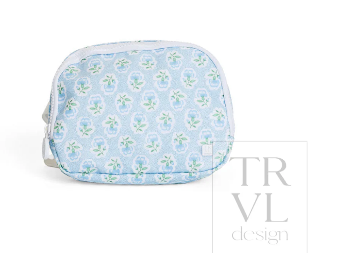 Crossbody Bag - Petite Fleur Blue