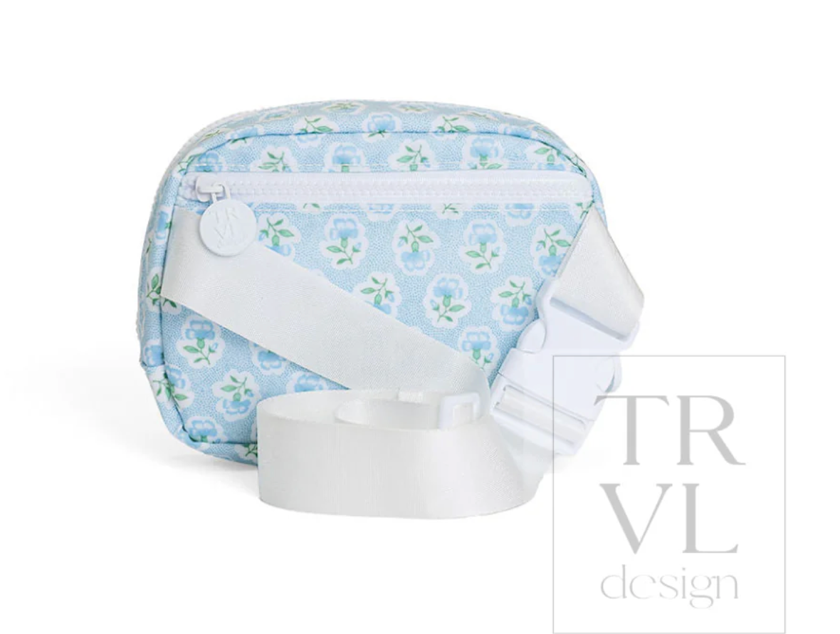 Crossbody Bag - Petite Fleur Blue