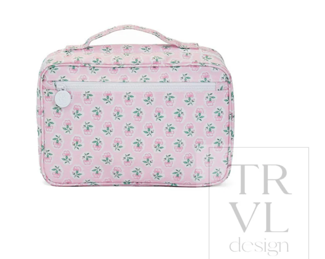 Hanging Toiletry Bag - Petite Fleur Pink