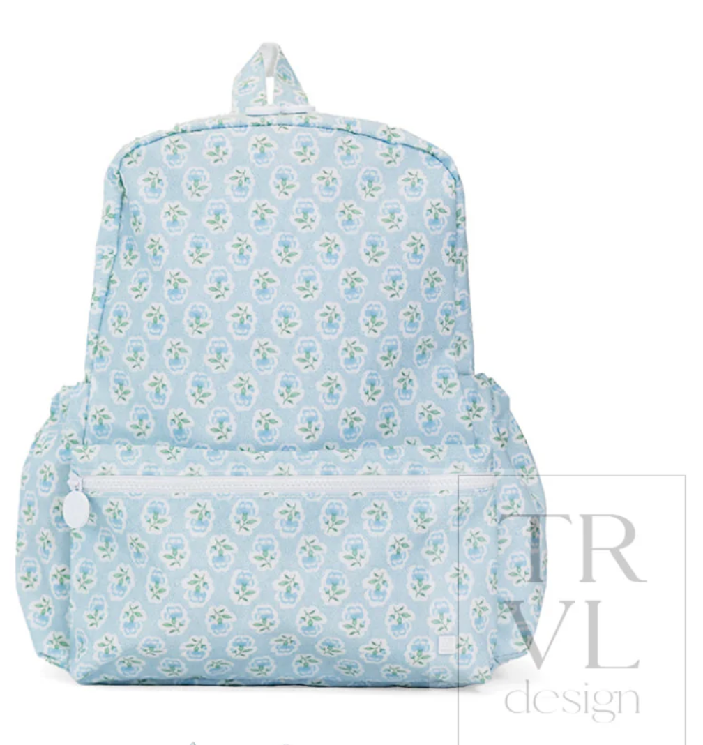 Backpacker - Backpack Petite Fleur Blue