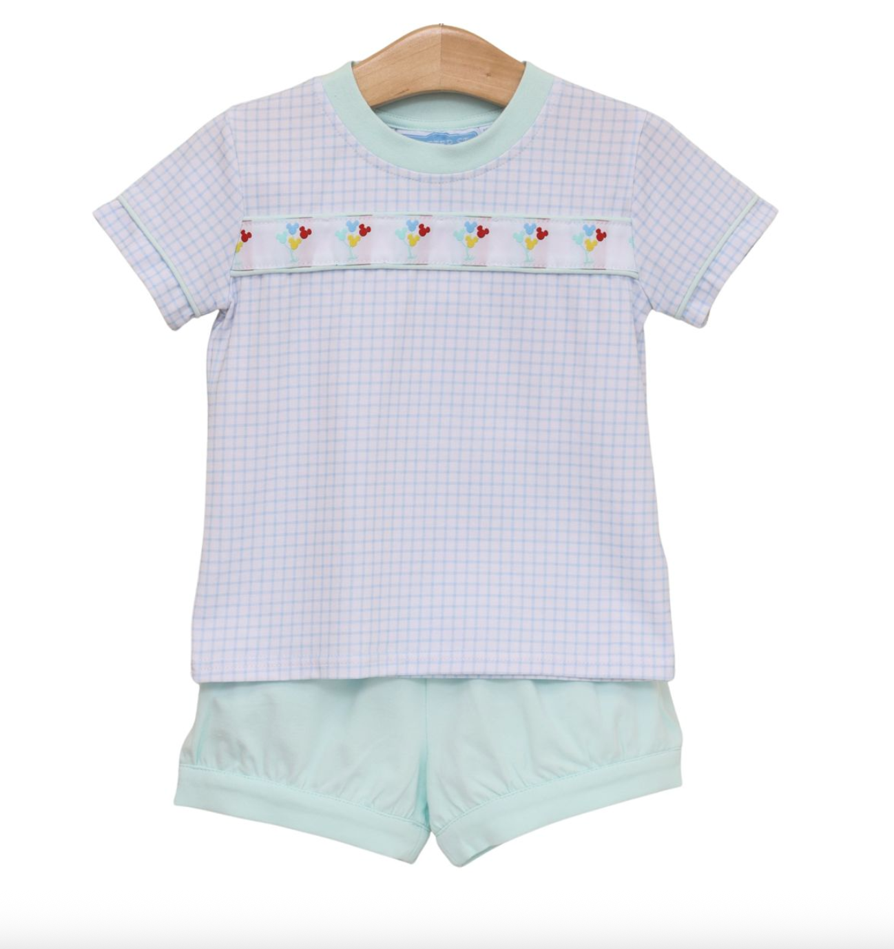 Magical Balloons Banded Short Set