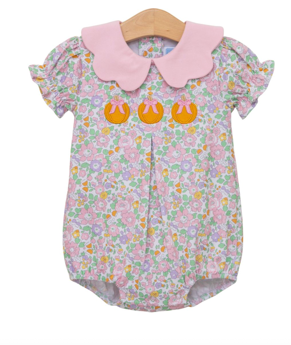 Pumpkin Floral Bubble