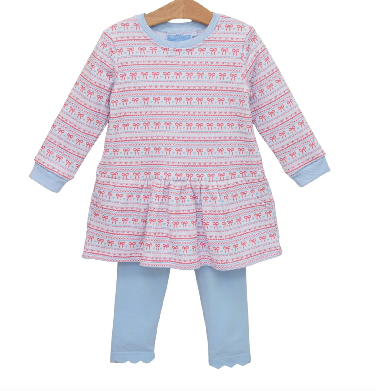 Sweetheart French Terry Tunic Set