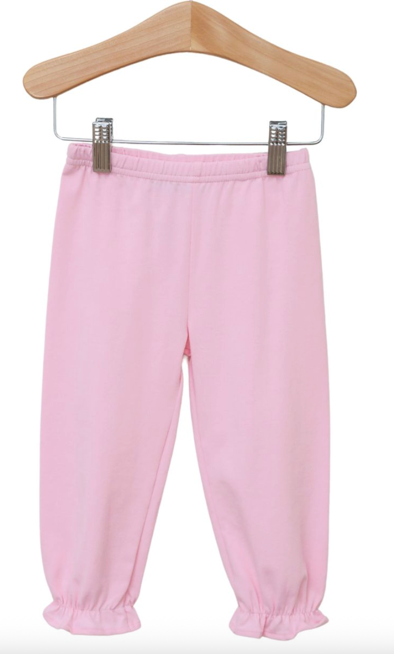 Ruffle Bloomer Pants- Light Pink