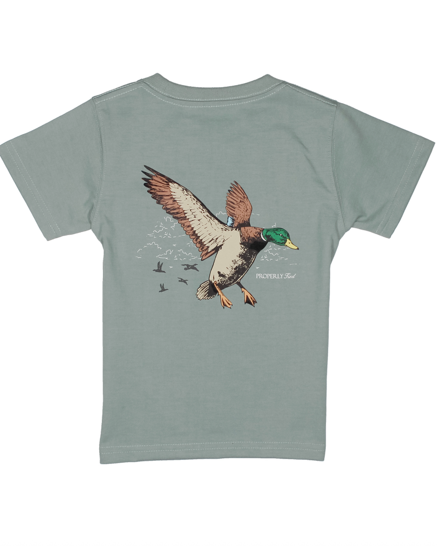 Boys Mallard Flight SS Fog