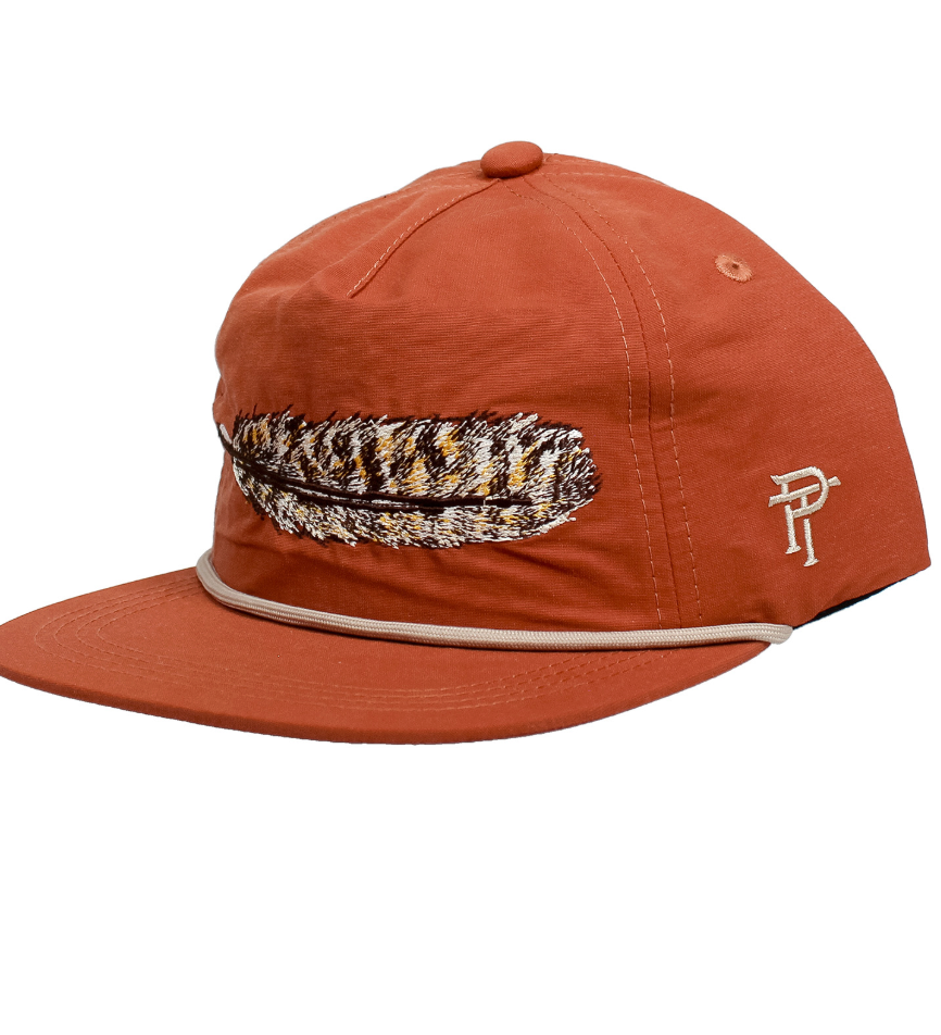 Boys Classic Rope Hat Turkey Feather