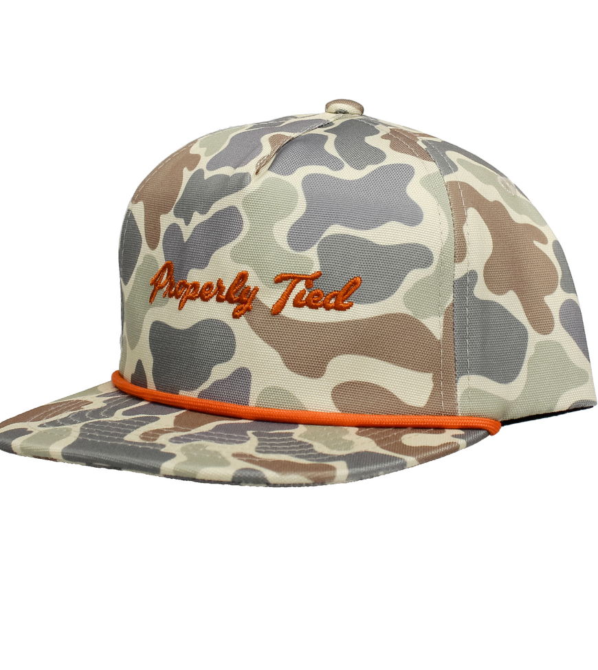 Boys Sportsman Rope Hat Field Camo