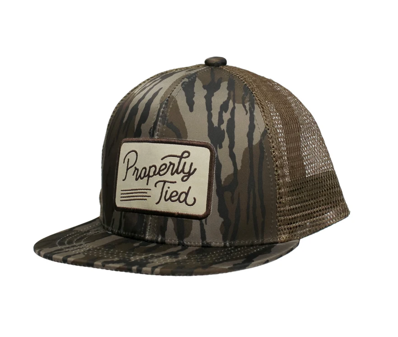 Boys Sportsman Trucker Hat - Mossy Oak