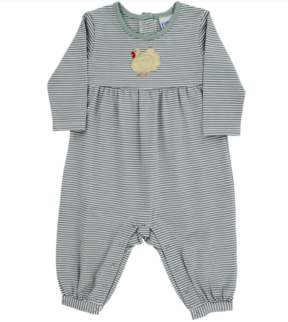 Knit Romper - Turkey Time