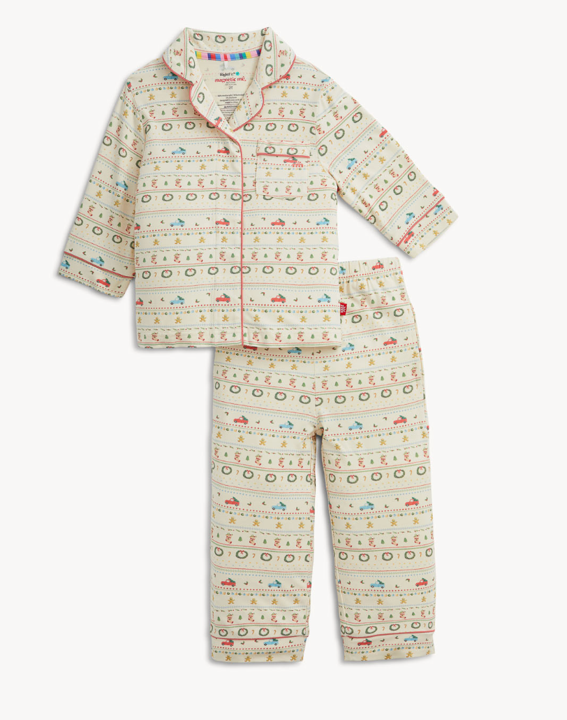 Traditional Christmas Long Sleeve PJ