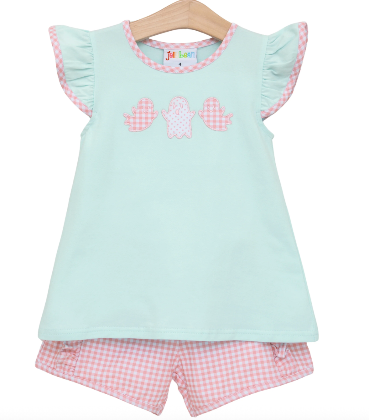 Boo Buddies Ruffle Short Set