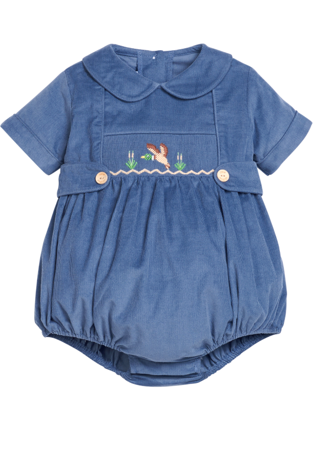 Smocked Daniel Bubble - Flying Mallard