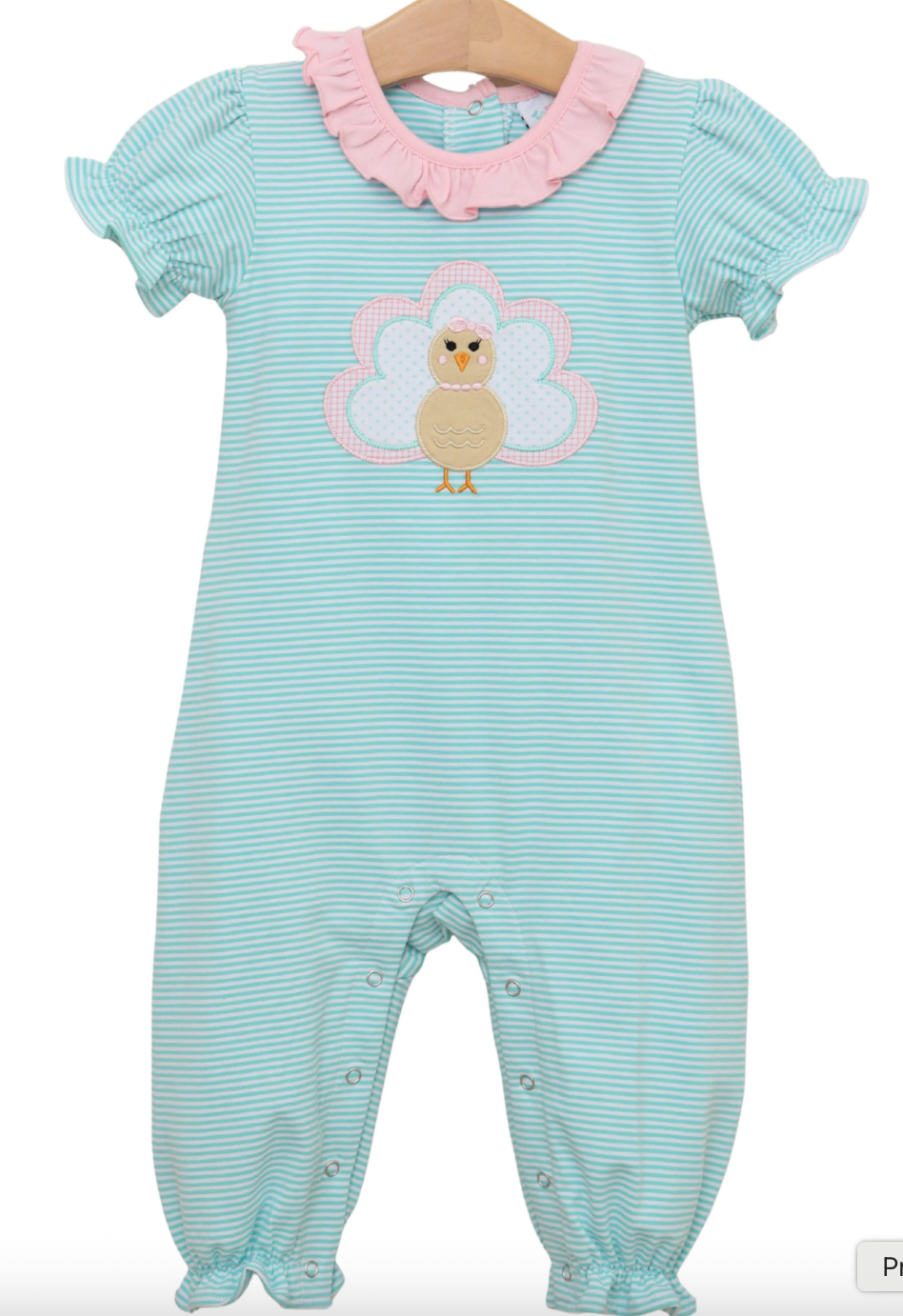 Give Thanks Ruffle Romper