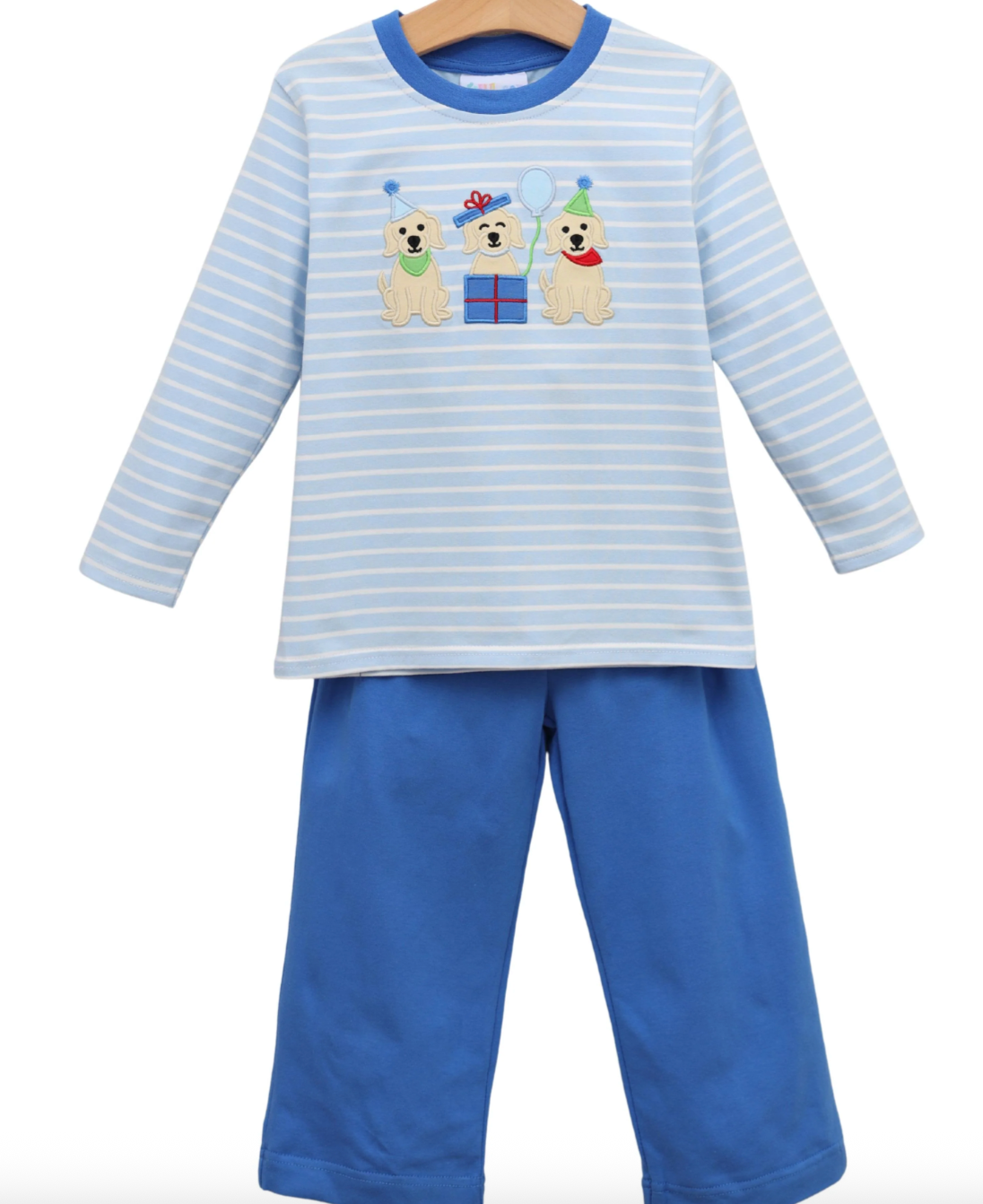 Puppy Party Pants Set