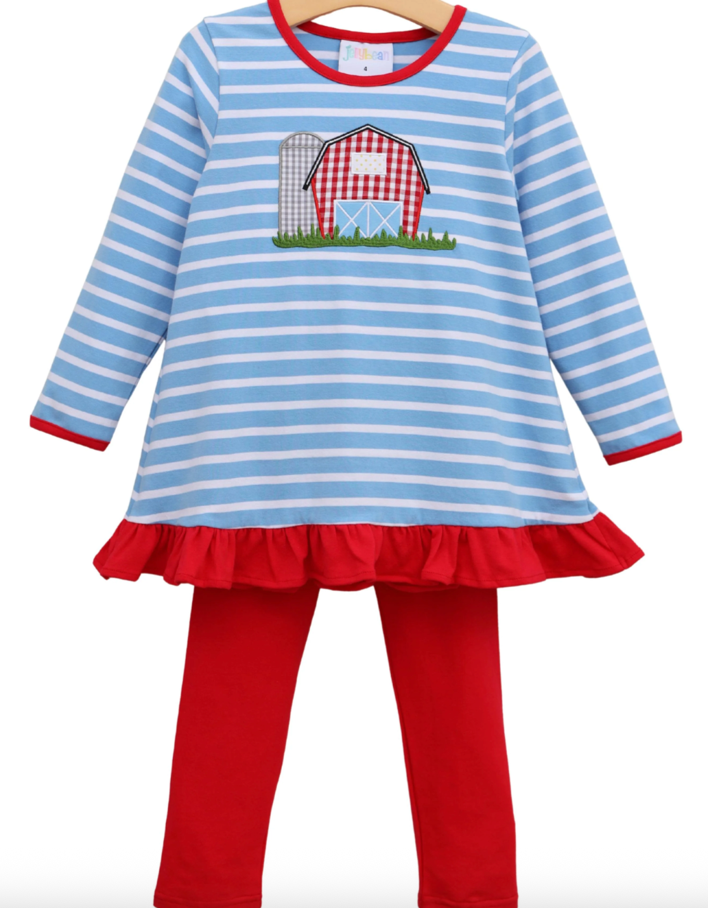 On the Farm Ruffle Pants Set