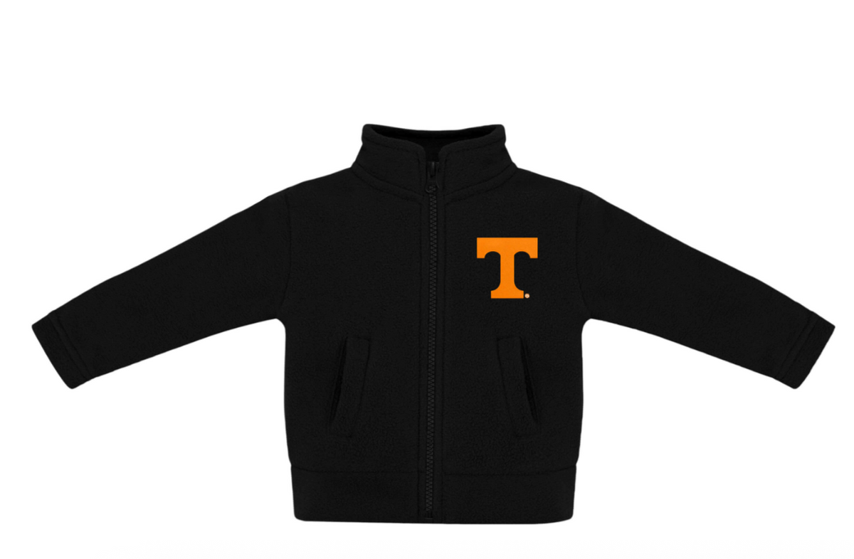 Tennessee Black Polar Fleece Jacket