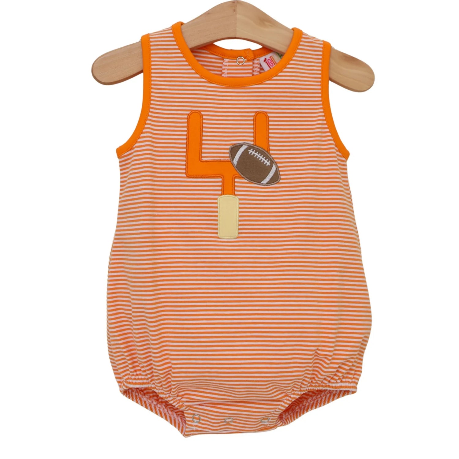 Down, Set, Hut Bubble - Orange Stripe