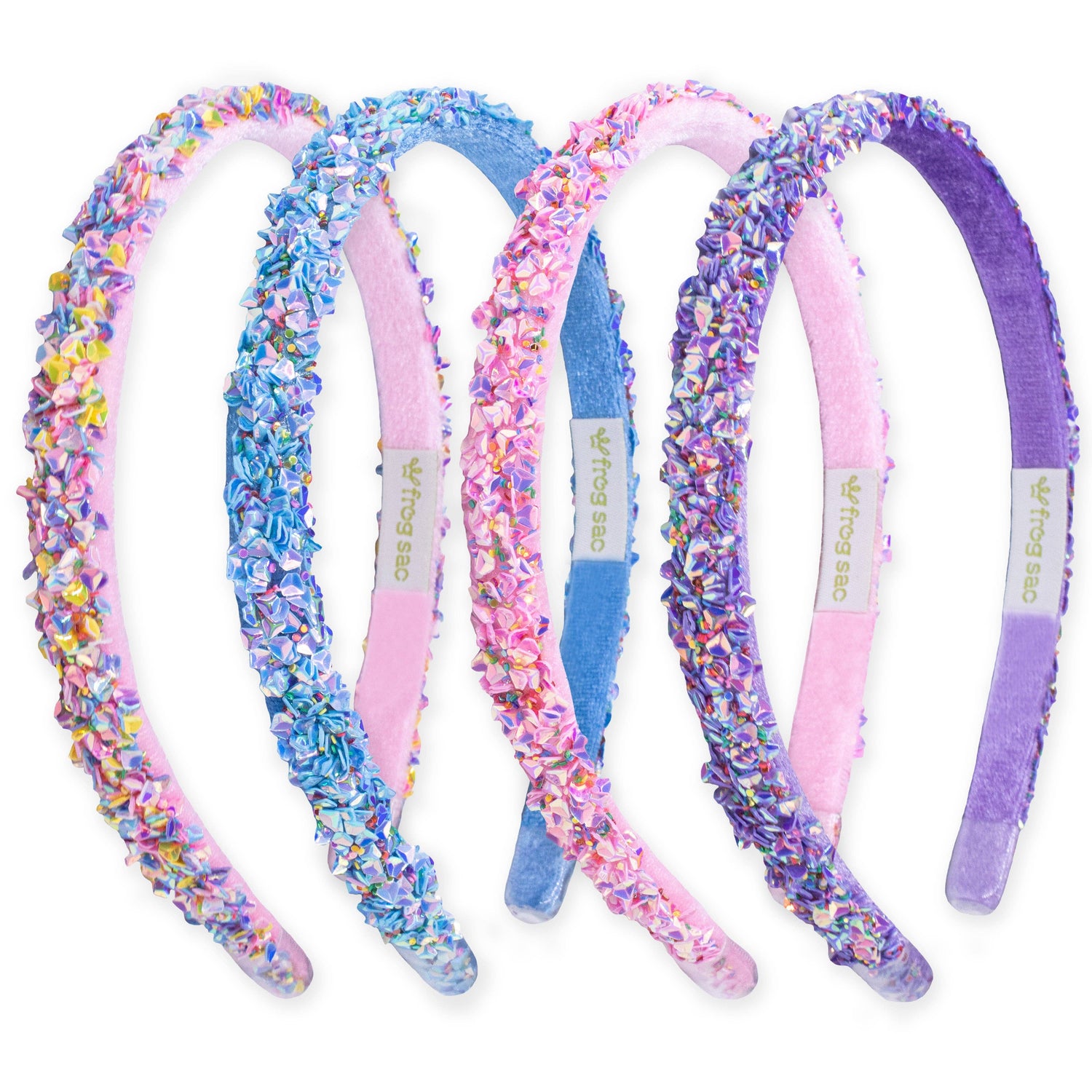 Thin Sequin Headband - Non Slip Hair Accessories for Kids