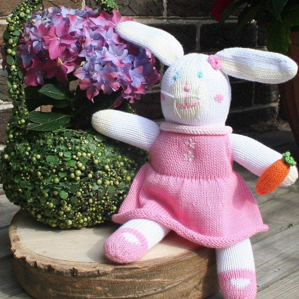 Harriett the Bunny Knit Doll
