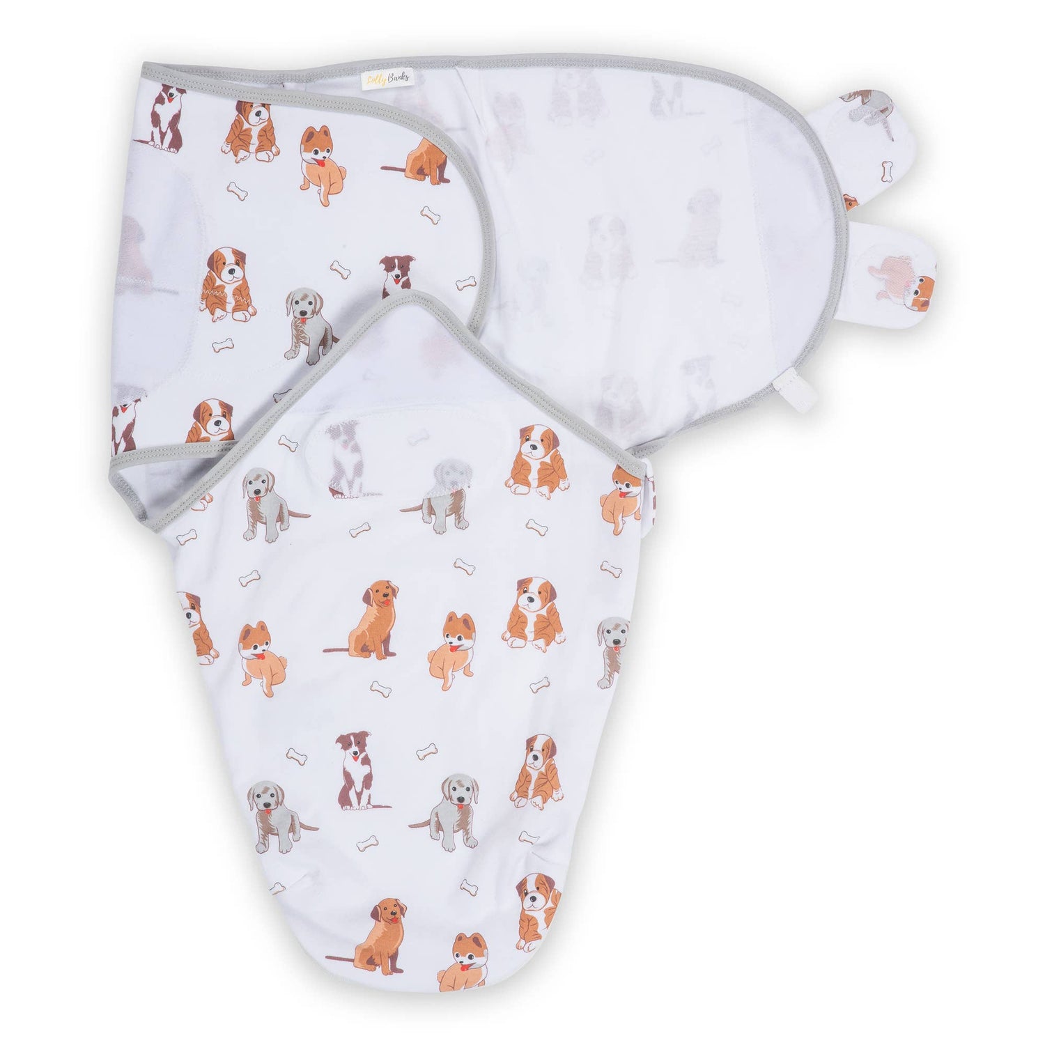 Woof Woof Baby Sleep Swaddle 100% Organic Cotton