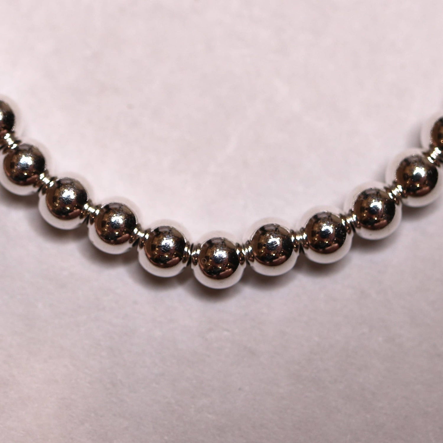 Sterling Silver Beaded Baby Child Kid Bracelet Jewelry