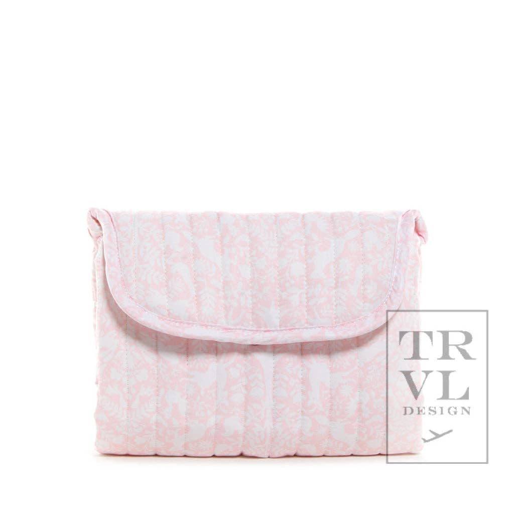 Quilted Changing Mat - Woodland Pink *new!