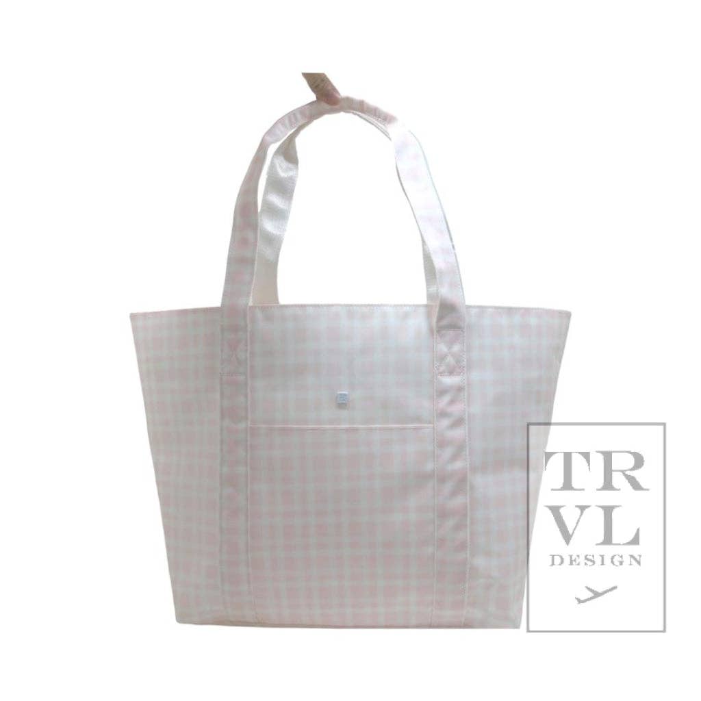 Jumbo Tote - X-large Tote Pimlico Plaid Pink *New!