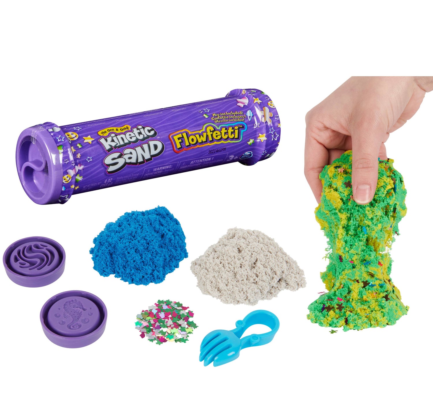 Kinetic Sand Flowfetti Tube Blind Pack