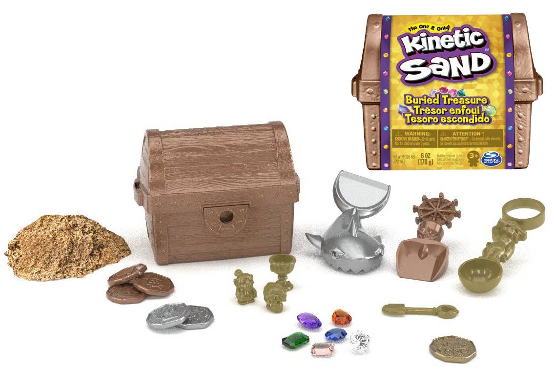 Kinetic Sand Buried Treasure