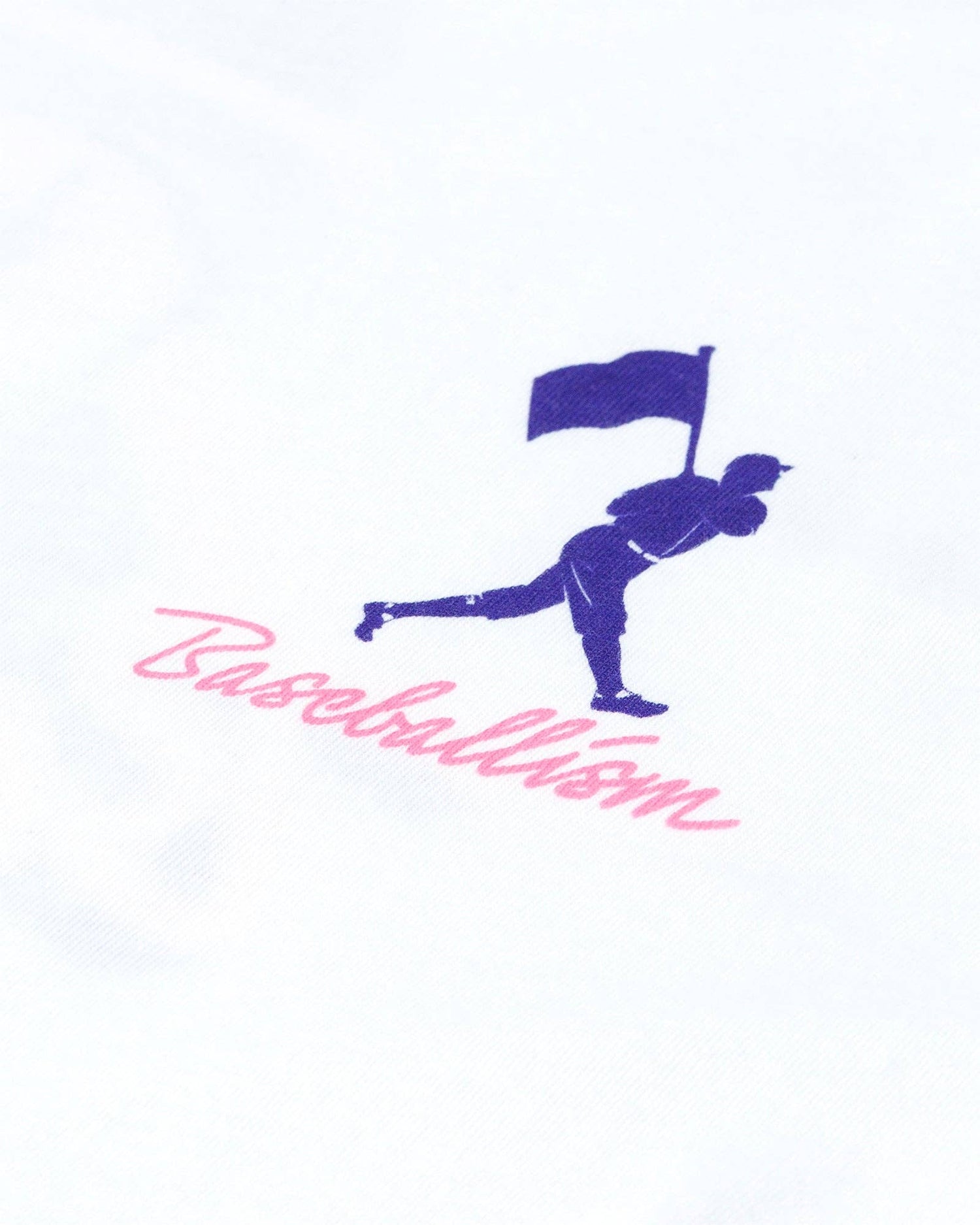 Yuvi Happy Place Baseballism T-Shirt (White) - Youth
