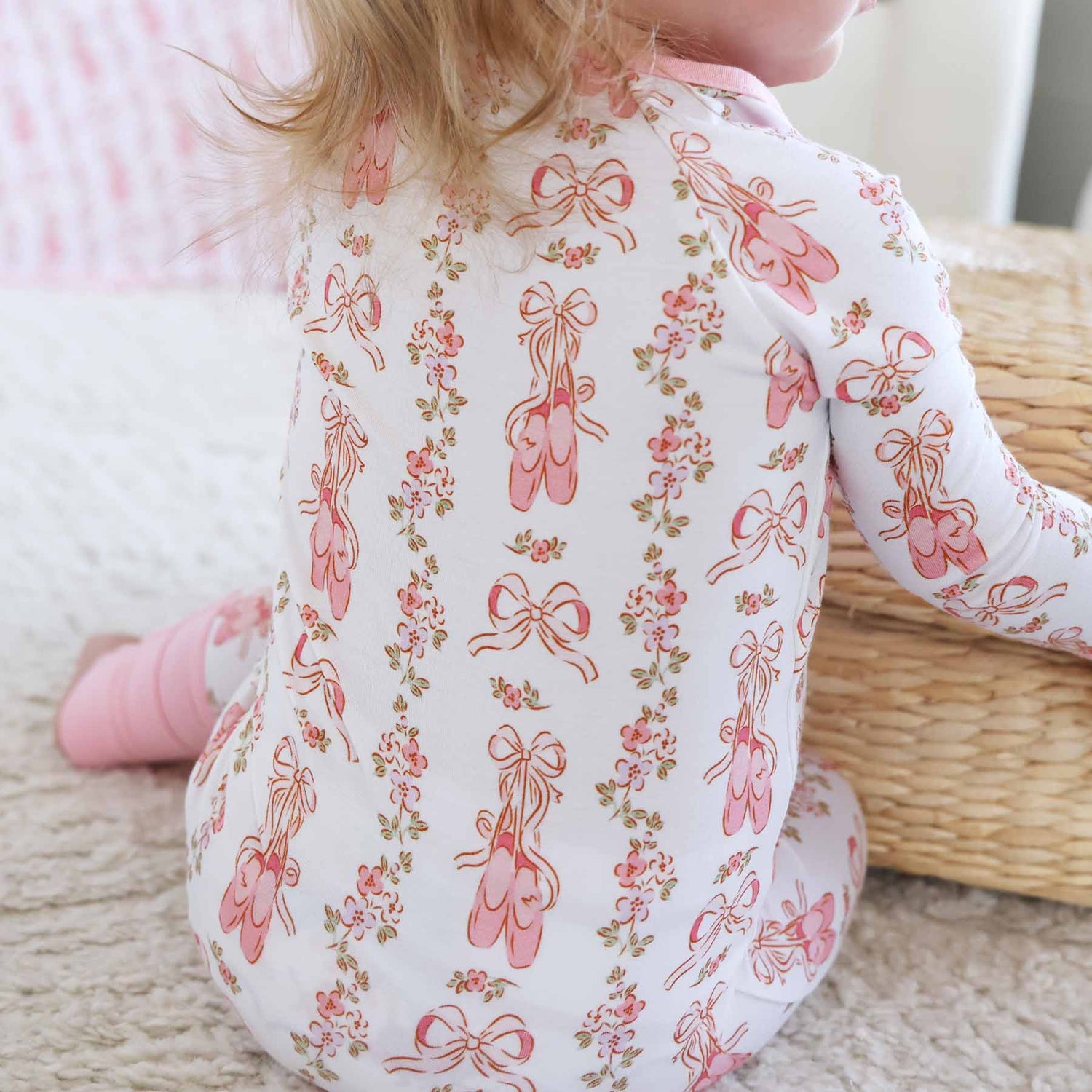 Ballet Blossoms Convertible Zip Romper