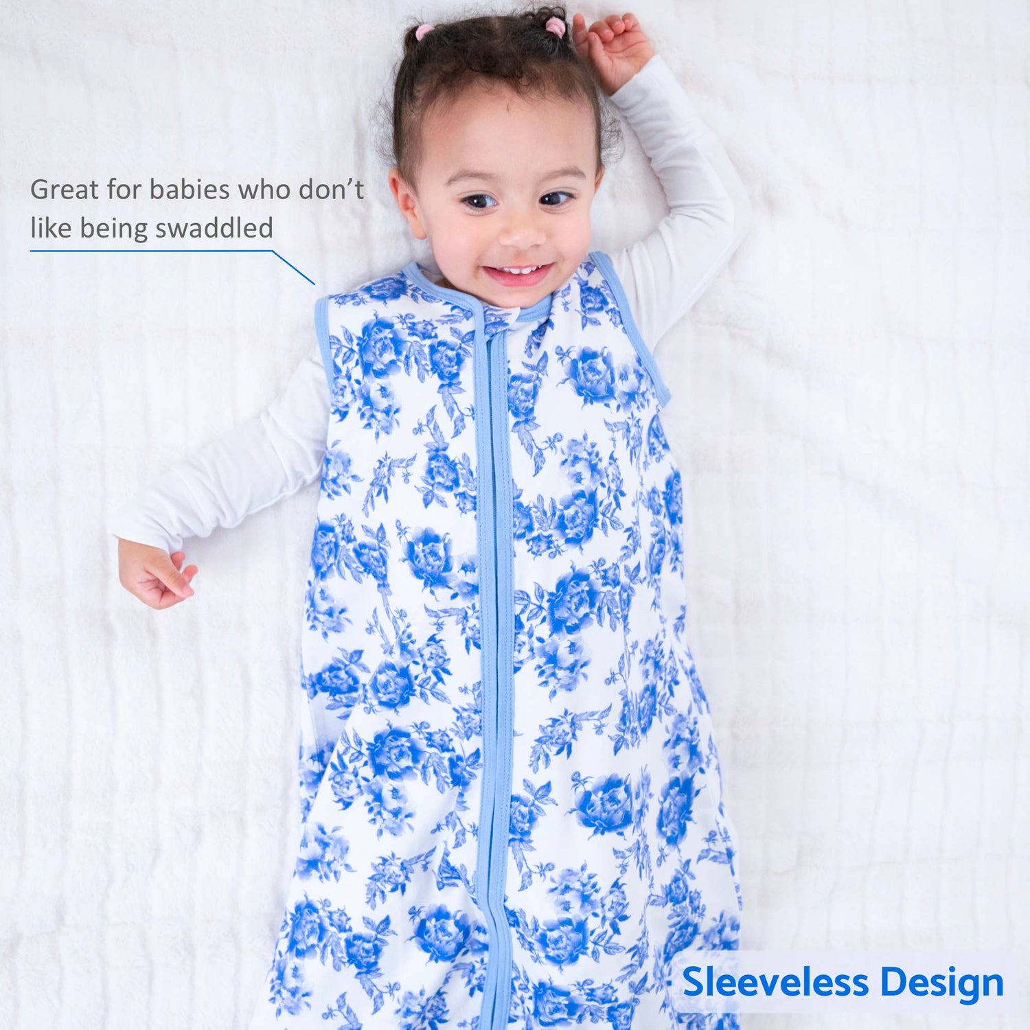 A Peony For Your Baby Sleep Sack, 100% Organic Cotton